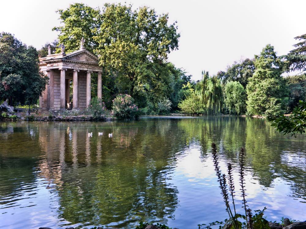 quartieri verdi roma: parioli con villa borghese